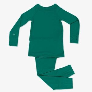 2T kid iksplorer set - 100% Merino Wool - Evergreen